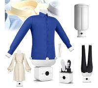 Automatic Steam Ironing Machine, Upgraded Touched Auto Iron Machine, 2026 New Hands-Free Automatic Clothes Dryer 3.0, 8 Minutes Quick Ironed Dry, 60 min Time & 50-70°C Temp Control(D)