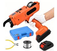 Automatic Steel Bar Tying Tool, 0.8s Fast Knot, 6-60mm Rebar Tying Machine for Construction Infrastructure Road Railway