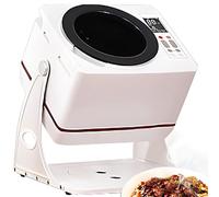 Automatic Steering and Cooking Machine 6L Large Batch Cooking,15-30 RPM Speed,Wear-Resistant 5-Layer Pot for Frying/Steaming,2500W Smart Kitchen Stir-Fry Machine for Family Meals