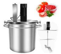 Automatic Stirrer - Large Capacity Mixer with Adjustable Speed, 4 Blade Stirring Spatula for Jams, Sauces, Fillings, and Hot Pot Seasonings