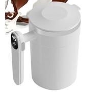 Automatic Stirring Coffee Cup - 400ML 3.43 X 4.84 X 5.79 Inch Electric Cup, AS Silicone ABS Material, Removable Mixing Device | Funny Drink With Stirring A