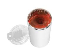 Automatic Stirring Cup - Stainless Steel Self Expression Cup, Electric Travel Mug | Rechargeable Automatic Blender Cup with Detachable Base for Coffee Protein Milk Tea From Choco
