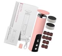 Automatic Stop Electric Foot File Safe for Elderly USB Rechargeable Portable Callus Remover Suitable for Rough Skin Foot Skin Remover