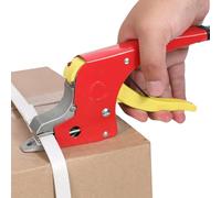 Automatic Strapping Tool with Portable Power Supply, Electric PP Band Welder and Cutter with Indicator Light for Carton Sealing, Packaging, Logistics