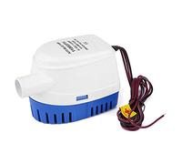 Automatic Bilge Pump, 12V 1100GPH Electric Bilge Pump Submersible Water Pump Marine Submersible Bilge Pump Fully Auto with Float Switch for Boat Marine