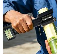 Automatic Sugarcane Scraping Machine, 7500RPM High Speed Sugarcane Peeler, Commercial Electric Coconut Peeling Machine, Precise Peeling, No Damage To Fruit, for Pumpkin, Winter Claw, Taro, Pineapple