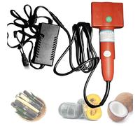 Automatic Sugarcane Scraping Machine, Electric Peeler, 120W, Precise Cutting, No Damage to Fruit, for Sugarcane, Pumpkin, Taro, Pineapple, Winter Melon