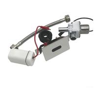 Automatic Supply Flush Valve Watersaving with Infrared Sensor Dc 6v Power Kit Adjustable Sensing Distance Toilet Dual Flush (B)