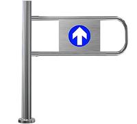 Automatic Swing, 50/100 cm Width, One-Way Entry Door for Stores & Warehouses, Stainless Steel Access Control Device, Solut