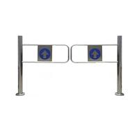 Automatic Swing Door, 80cm Stainless Steel Security Door for Supermarkets, Libraries & Shops -, Rebounding Design for High Traffic Areas