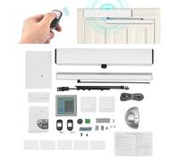 Automatic Swing Door Closer, Wireless Swing Door Opener, Electric Swing Door Operator with 2 Remote Controls & Switches