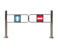 Automatic Swing Door with Spring Mechanism for Smooth Passage in Supermarkets, Aisles, and Warehouses - Easy Access, Space-Saving Design