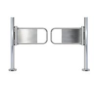Automatic Swing Gate for Entrance, Two-Way Safety Door with Manual 180° Opening