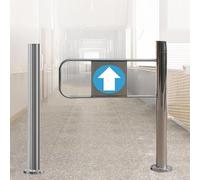 Automatic Swing Gate One-Way Door - Push-in Exit Device for Secure Access Control, Durable and Easy to Use