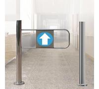 Automatic Swing Gate One-Way Door, Push-In Exit Device for Supermarket Safety, Secure Entrance Barrier, Durable Commercial Access Control System