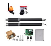 Automatic Swing Gate Opener, Dual Arms Electric Gate Motor, Driveway Access Control Gate Operator, Support Up to 200KG Heavy Duty