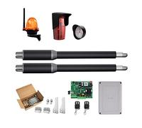 Automatic Swing Gate Opener, Dual Arms Electric Gate Motor, Driveway Access Control Gate Operator, Support Up to 200KG Heavy Duty