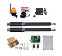 Automatic Swing Gate Opener, Dual Arms Electric Gate Motor, Driveway Access Control Gate Operator, Support Up to 200KG Heavy Duty