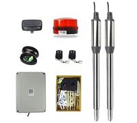 Automatic Swing Gate Opener with WIFI Remote Control and Wireless Keypad, Electric Motor for Garden, Farm, Garage Access