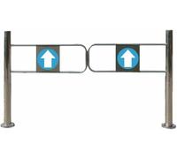 Automatic Swing GateSpringLoaded Pedestrian Door Exit Device for Warehouse Safety & Security Easy Access BER Solution for High Traffic Areas