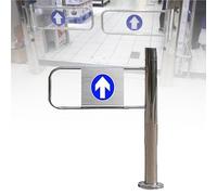 Automatic Swing One-Way Door, Self-Closing Entry Solution for Hallways, Entrances in Libraries, Stores, and Shopping Malls
