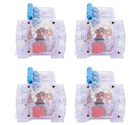 Automatic switch 3 Pole Circuit Breaker, Transparent Circuit Breaker Transparent D?Type for Overload/Short Circuit Protection