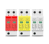 Automatic switch Circuit Breaker AC SPD 2P 20ka~40ka 275V House Surge Protector Protection Guard Low Voltage Arrester Device (Color : 30-60ka, Size : 275V)