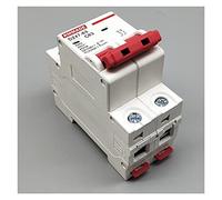 Automatic switch Circuit Breaker AC220V-400V DZ47-63 2P 6A 10A 16A 2P 20A 25A 32A 40A 50A 125A Mini Circuit Breaker Cutout Switch Miniature Household Air Switch (Size : 20A)