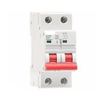 Automatic switch Circuit Breaker Gym8 Double Rod Din Rail MCB 4.5ka Miniature Circuit Breaker 6 3a ac Typ (Color : 50a, Size : 2 Pole C Curve)