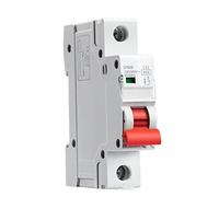 Automatic switch Circuit Breaker MCB 220V 400V Mini Circuit Breaker C Type 4. 5ka ac Switch (Color : 50a, Size : 1 Pole C Curve)