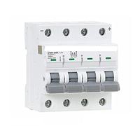 Automatic switch Circuit Breaker MCB DC1000V MCB Mini Circuit Breaker DC6A 10A 16A 20A 25A 32A 40A 50A 63A 4 Poles (Size : 40A)