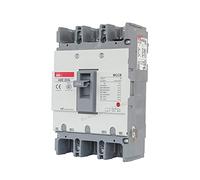 Automatic switch Circuit Breaker Moulded Case Circuit Breaker MCCB 50A 60A 75A 100A 125A 150A 175A 200A 225A 3p 3 Pole 50Hz 600V ABE-203b Electric (Size : Silver)