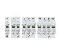 Automatic switch Circuit Breaker SPD 1P/1P+N/3P/3P+N 20ka~40ka c Type~38.5vac.House Surge Protector Protection Low Voltage Arrester Device (Size : 4P)