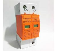 Automatic switch Circuit Breaker Surge Protector SPD DC 500V 800V 1000V 2P DC1000V 20KA~40ka Low Voltage Arrester House DIN Rail 2 Pole Protector (Size : DC1000V)