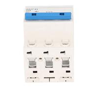 Automatic switch DIN Rail Mount Circuit Breaker 3P 25A Miniature Circuit Breaker Flame Retardant Bistable Locking Clips Capacity