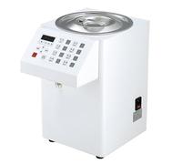 Automatic Syrup Dispenser, 8L Quantitative Fructose Machine with 16 Portion Settings, Stainless Steel Sugar Dispenser for Beverage Shops & Bubble Tea