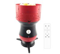 Automatic Table Tennis Machine with Remote Control, 90-Ball Capacity, 5 Speed and Spin Settings for Table Tennis Training