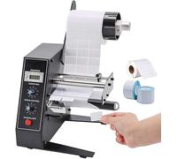 Automatic Tag Separator and Labeling Machine with Photoelectric Sensor, Adjustable Speed for Self-Adhesive, Barcode, and Packaging Labels, Ideal for Efficient Industrial Labeling