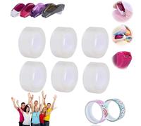 Automatic Tape Dispenser, Automatic Tape Dispenser Cutter, One Hand, Safe and Convenient, No Batteries Required, Fits 1/2" to 3/4" Tapes (6 Tapes)