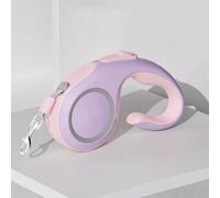 [Automatic Telescopic pet Traction Rope] 3m/5m Optional - one-Button Brake, Reflective Body 100KG tensile, Light Anti-Card (Multi-Color Optional)