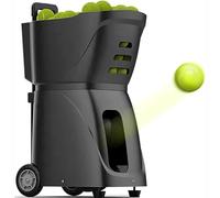 Automatic Tennis Ball Launcher, Portable Ball Machine with App Control, 100 Capacity for Solo Practice Training