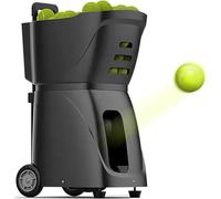 Automatic Tennis Ball Launcher with Remote and App Control, Adjustable Angle, Holds Over 100 Balls for Solo Practice and Training