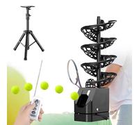 Automatic Tennis Ball Launcher with Remote Control, Adjustable Frequency and Direction, for Practice and Training