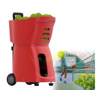 Automatic Tennis Ball Launcher with Smartphone Remote Control, Portable Design for Beginner and Intermediate Players