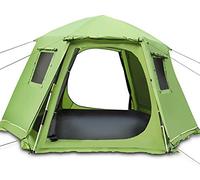 Automatic Tent - Outdoor Camping Hexagon Tents Instant Cabana Waterproof Shade Canopy Tarp for Wilderness Survival Mountaineering