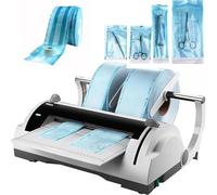 Automatic Thermal Sealing Machine with Auto Temp Control for Dental Instruments, Heat Bags Sealer for Laboratory Hospital Clinic