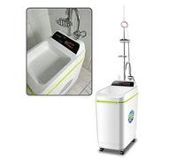 Automatic Thermostat Electric Water Heater, Portable Smart Bathing Machine, 2000W 100L, Instant Hot Water for Shower, Pet, Camping, RV