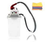 Automatic Thread Trimmer with Storage Bucket, Portable Fabric Trimming Machine for Garment Factory, Home, Embroidery, Shoes, Bags, Clothing Production