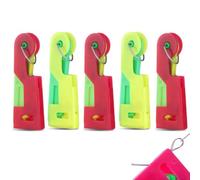Automatic Threading Aid Needle Threader, Upgraded Automatic Needle Threader 2024 New Update Needle Threaders Needle Threaders for Hand Sewing DIY Embroidery Cross Stitch Craft (5 Pcs)