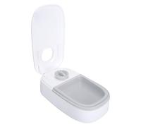 Automatic Timed Cat Food Dispenser, Automatic Pet Feeder, Multifunction Detachable Intelligent Single Meal Timed Cat Food Dispenser for Cats and Dogs (Gray)